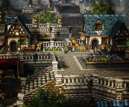 Theatropolis in Octopath Traveler 0.