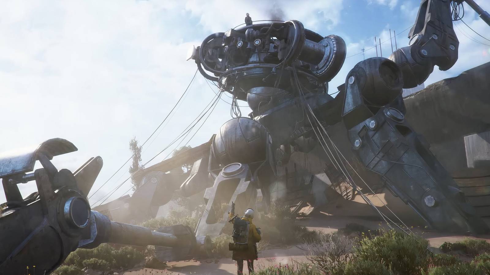 Two players interacting in Arc Raiders.