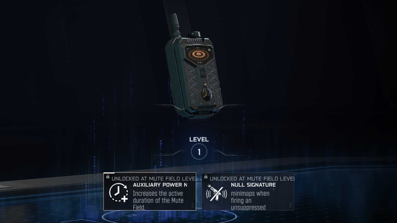 An overview of the Mute Field Field Upgrade and its Overclocks in Call of Duty: Black Ops 7.