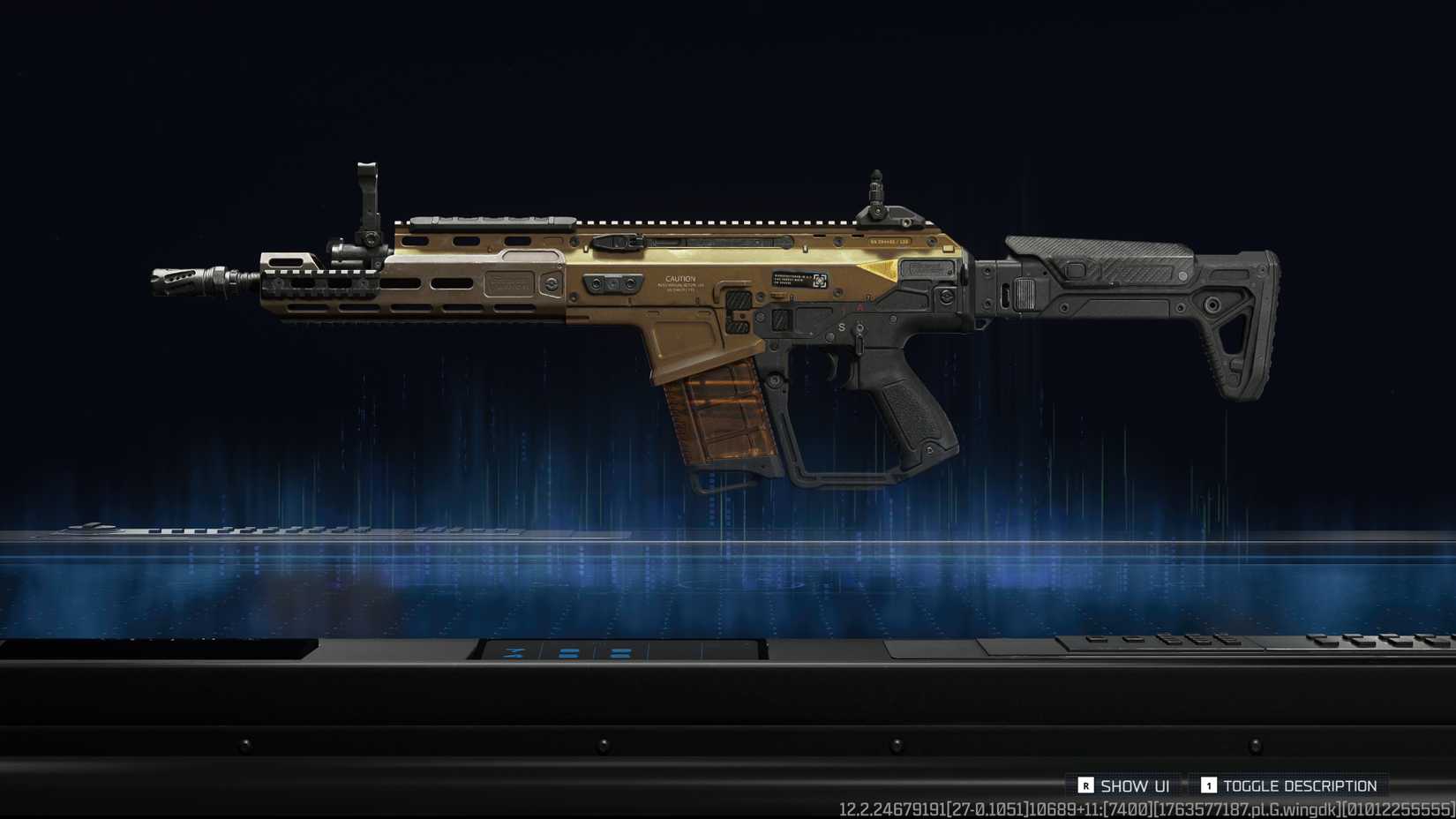 نگاهی به تفنگ تهاجمی MXR-17 بدون پیوست در Call of Duty: Black Ops 7.