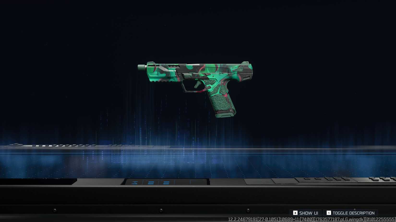 A look at the Plasma Weapon Prestige Camouflage on the Velox 5.7 in Call of Duty: Black Ops 7.
