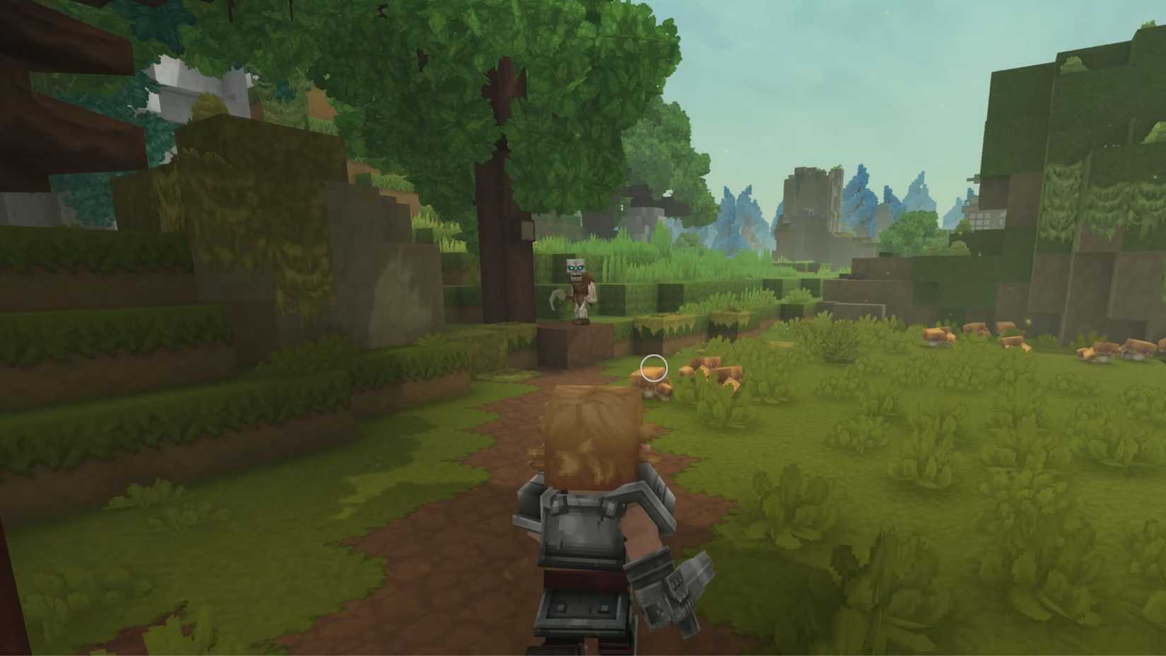 Raw footage of the unreleased game Hytale.