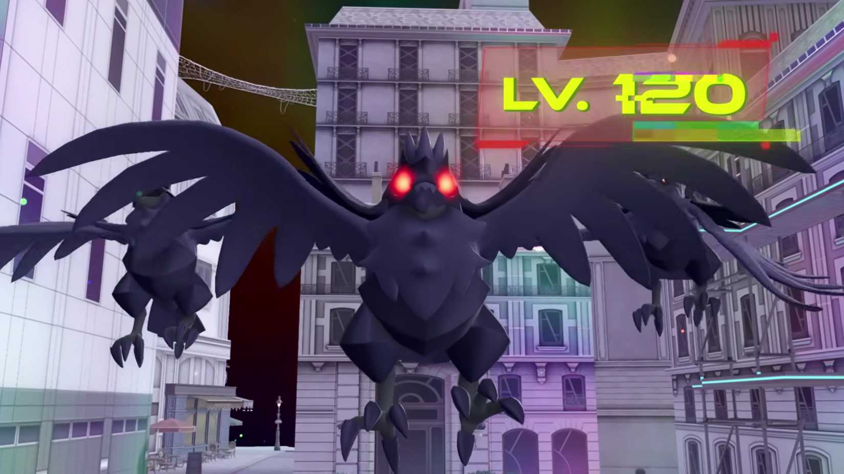 level 120 alpha corviknight in pokemon legends za.