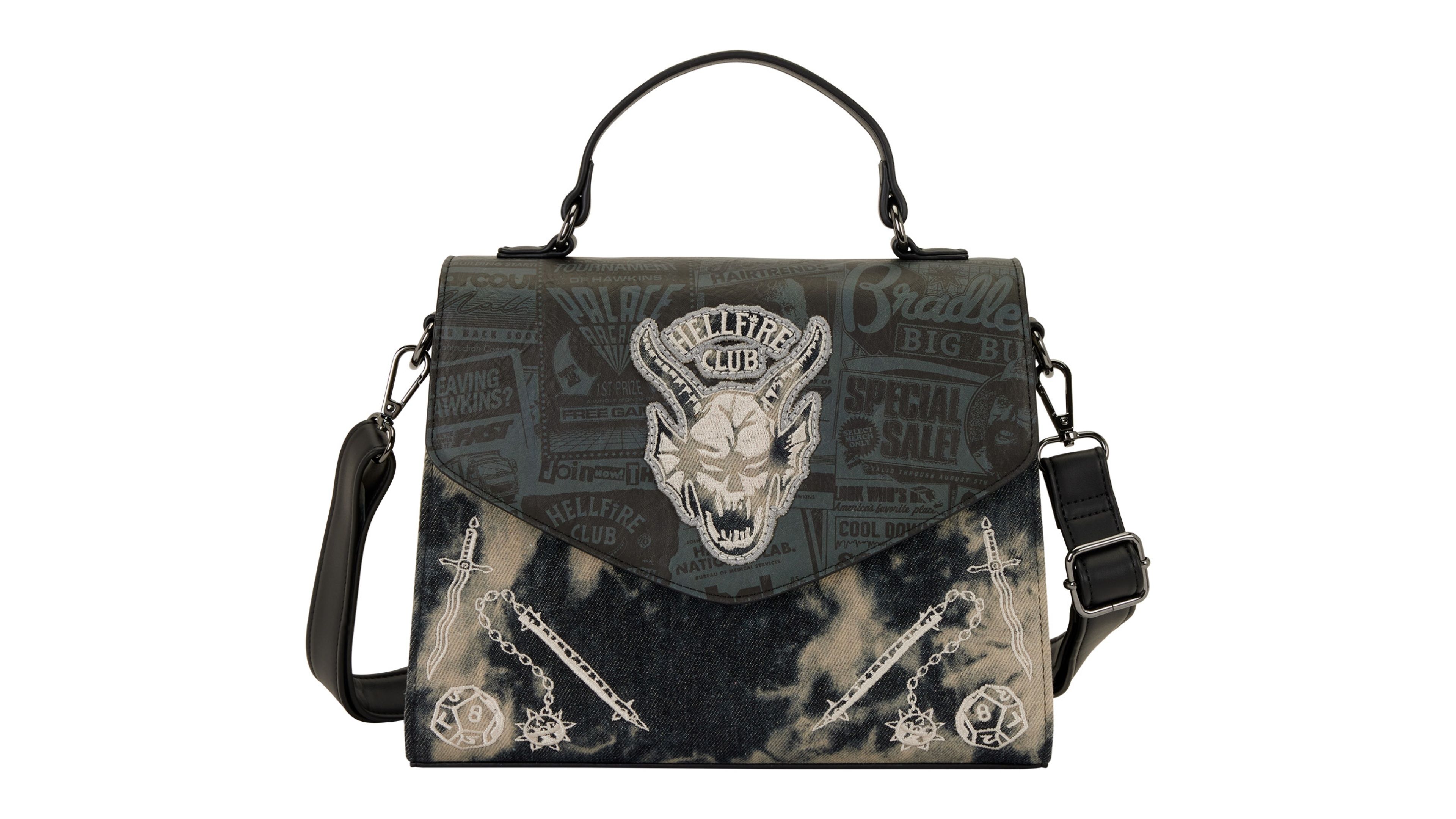 Bolsa transversal Loungefly do Hellfire Club.
