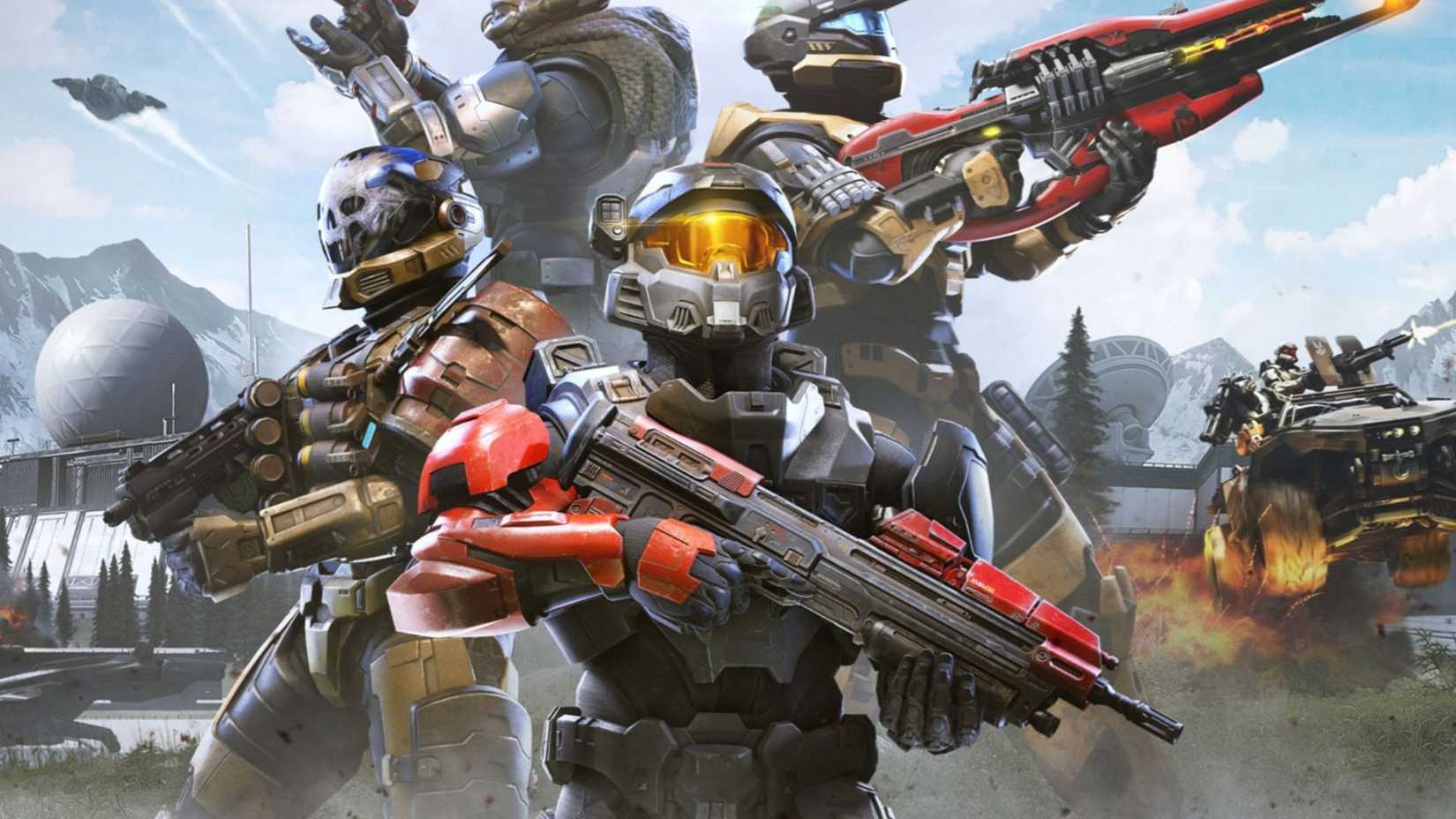 Halo Infinite Multiplayer Key Art