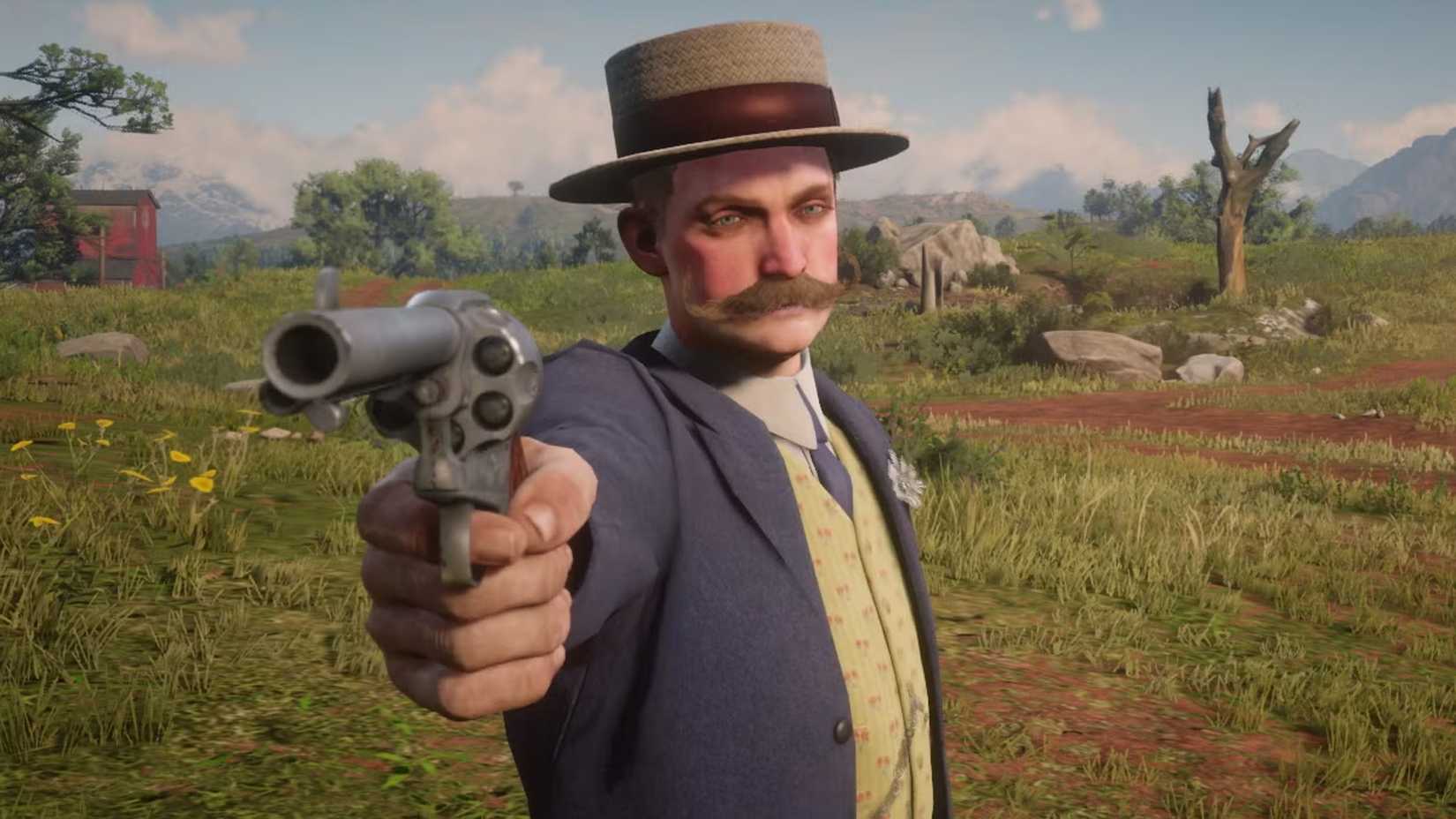 Red Read Redemption Writer Teases That The Strange Man Is The Devil