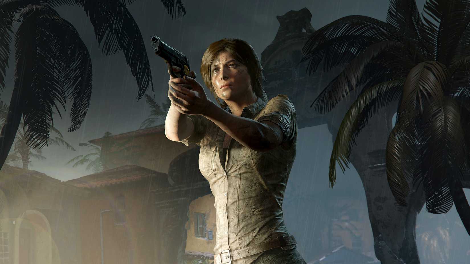 Lara Croft in Shadow of the Tomb Raider. 