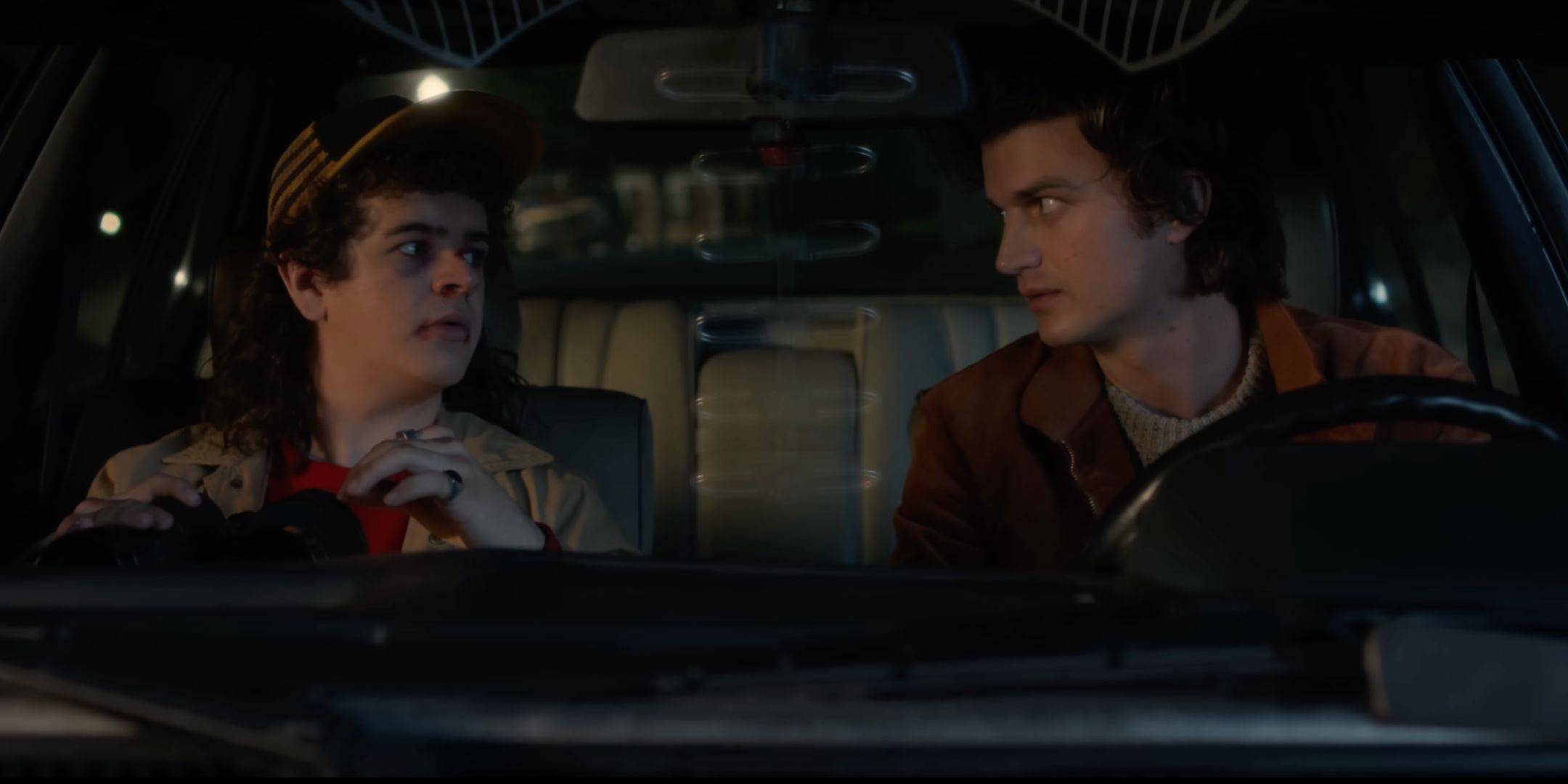 Steven and Dustin in Season 5 of Stranger Things.