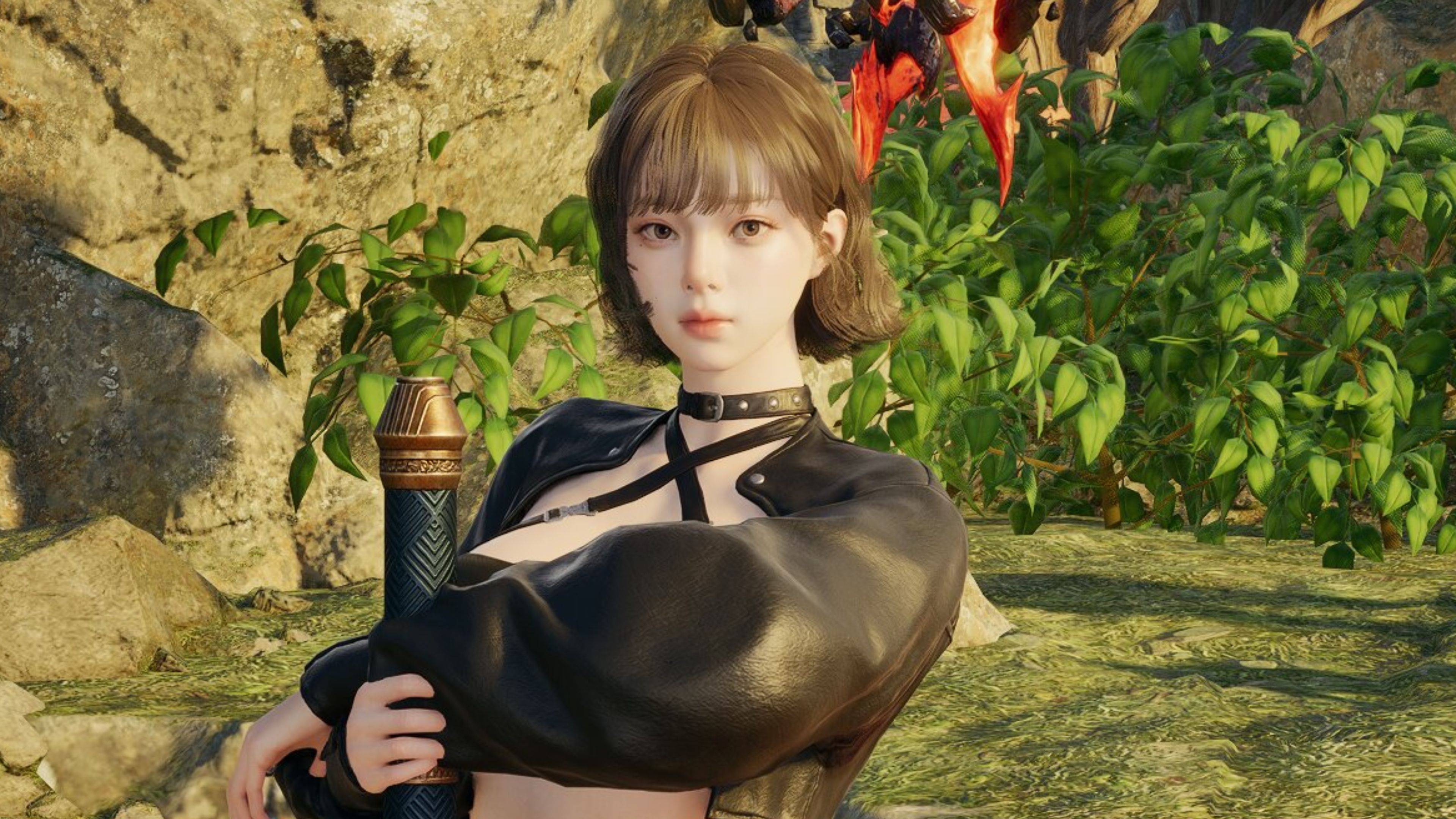 Winter from Aespa recreated in Aion 2.