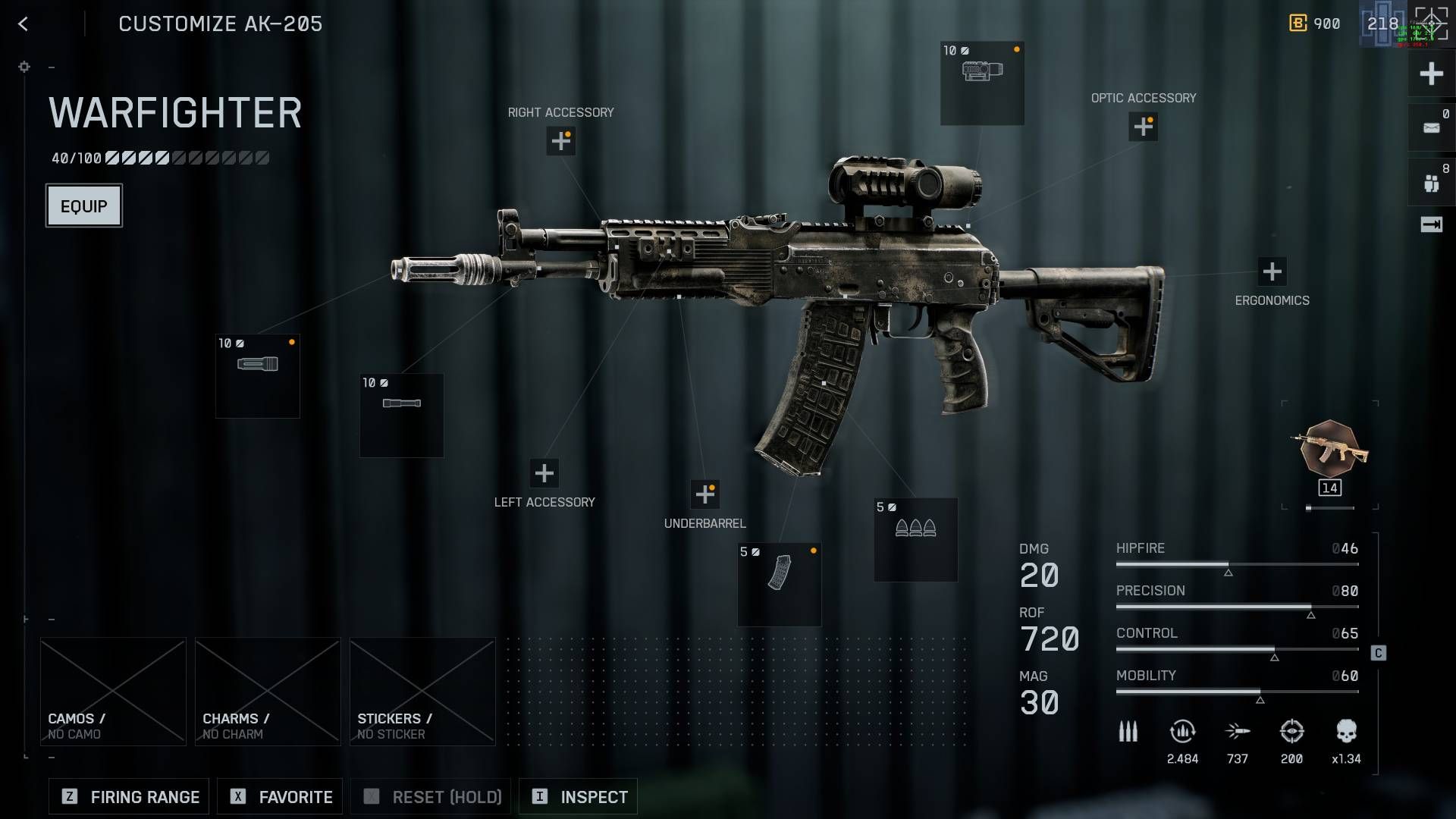 Battlefield 6 AK-205 full loadut.