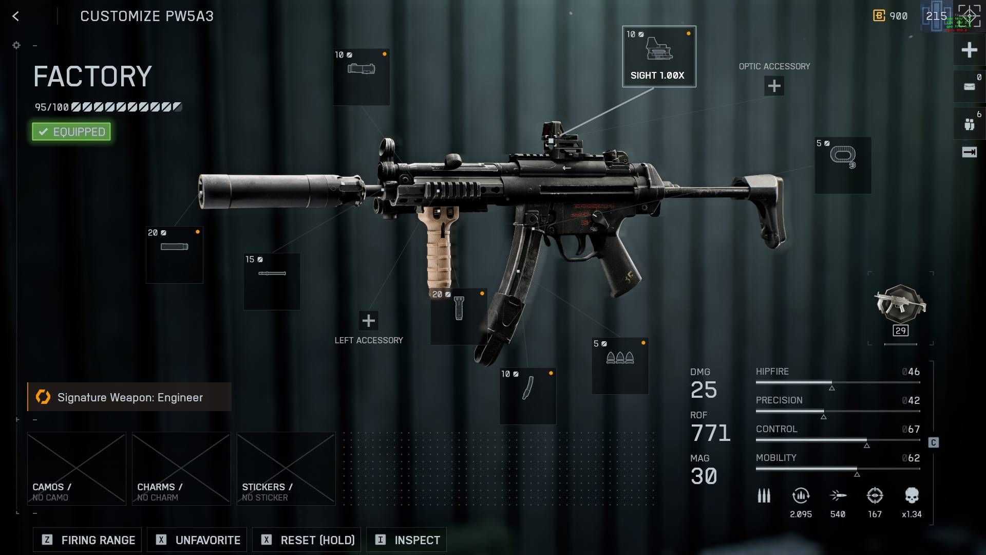 Battlefield 6, Pw5a3 full loadout.