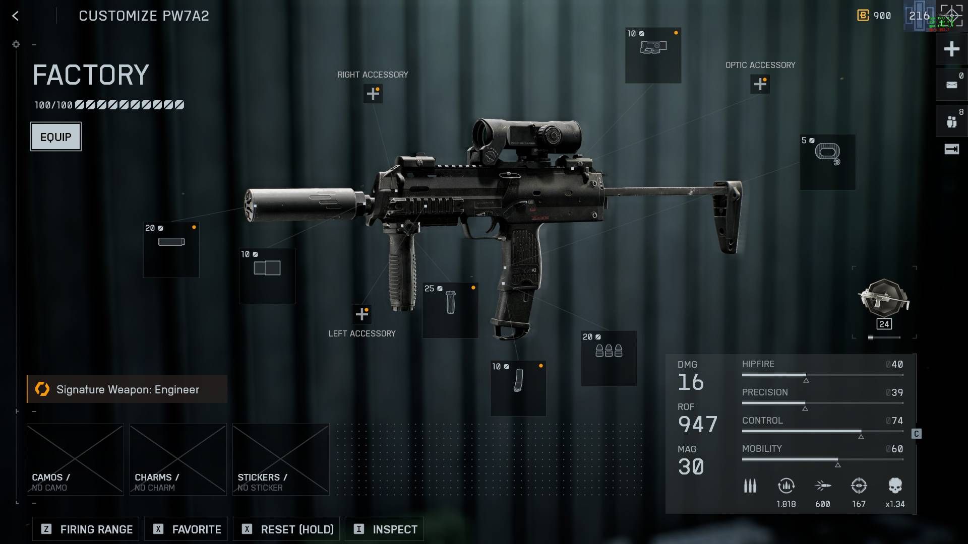 Battlefield 6 Pw7 full loadout.