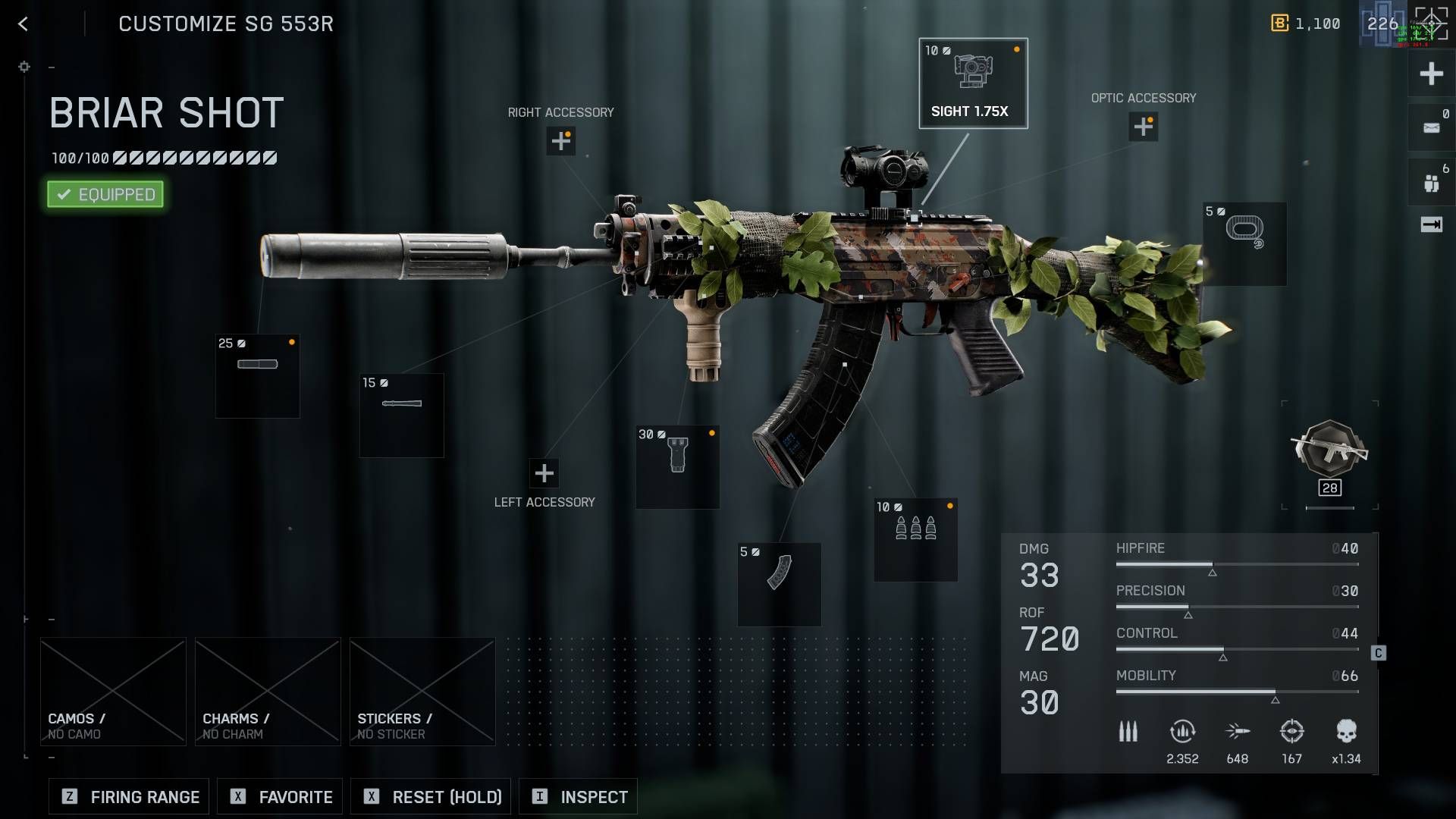 Battlefield 6 SG full loadout.