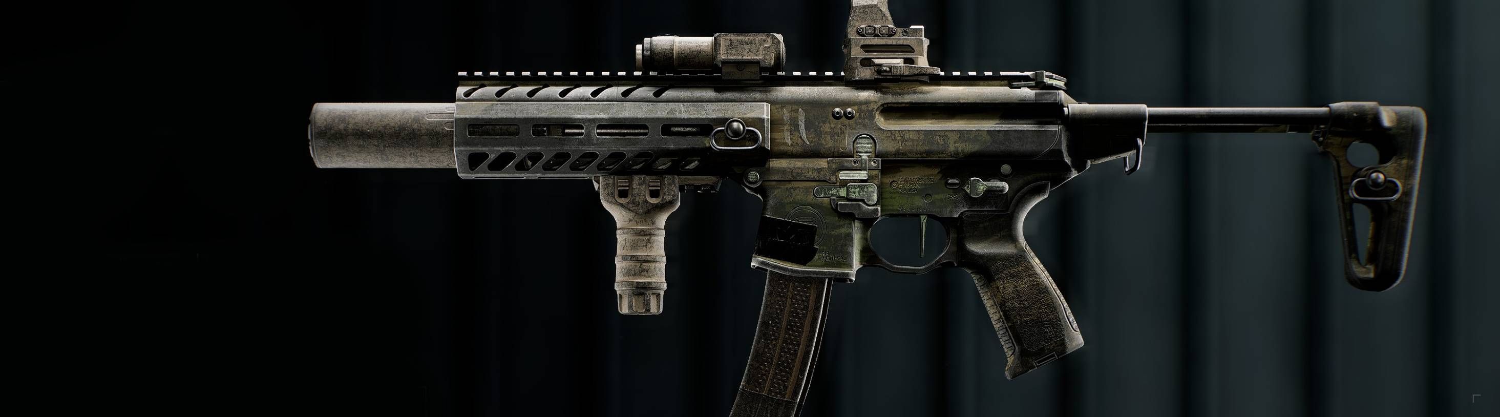 Battlefield 6 SGX close up camo skin.