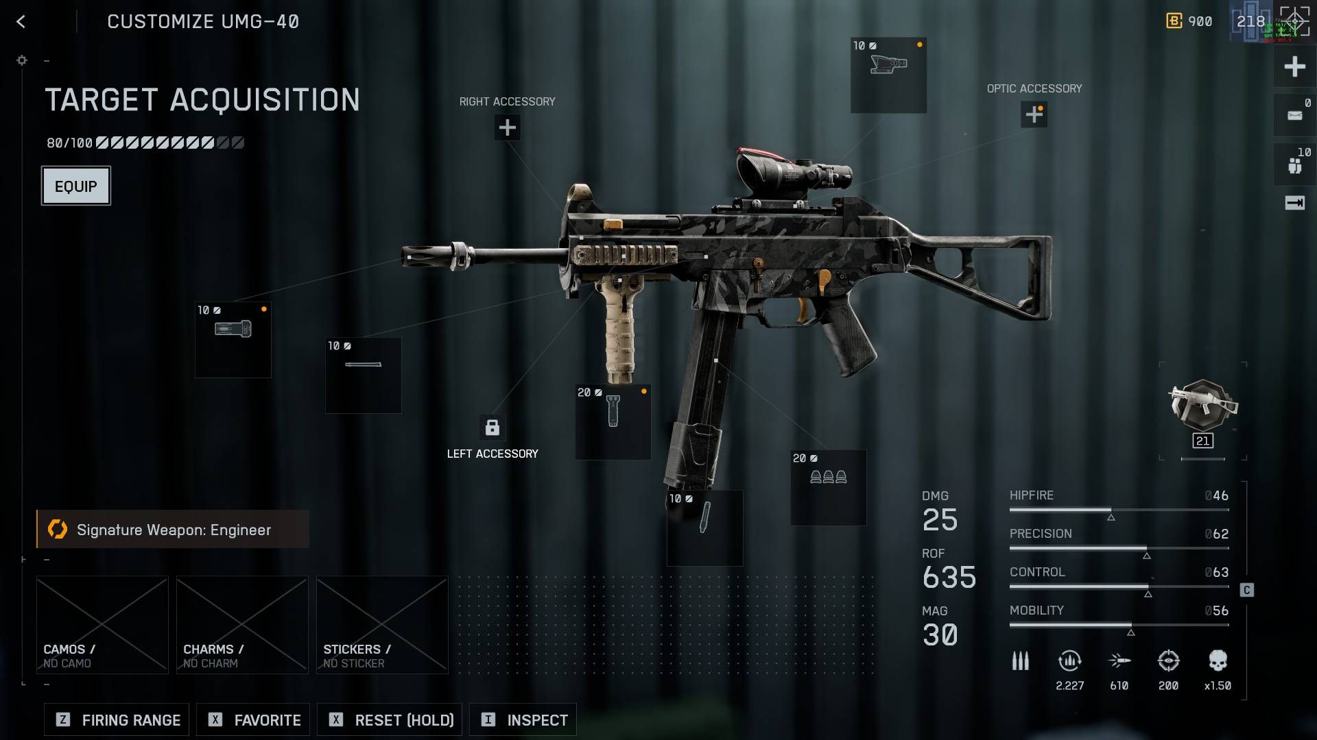 Battlefield 6 UMG-40 SMG full loadout.