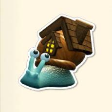 Cabin Snail icon for Two Point Museum Zooseum.