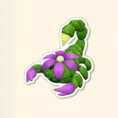 Cactus Flower Scorpion icon for Two Point Museum Zooseum.