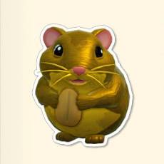 Colourwheel Hamster icon for Two Point Museum Zooseum.