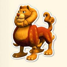 Dandy Lion icon for Two Point Museum Zooseum.