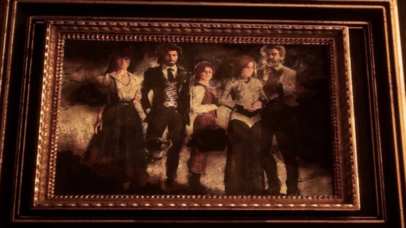 Dessendre family picture in Clair Obscur Expedition 33.