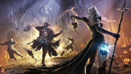 A female character in Lords of the Fallen 2.