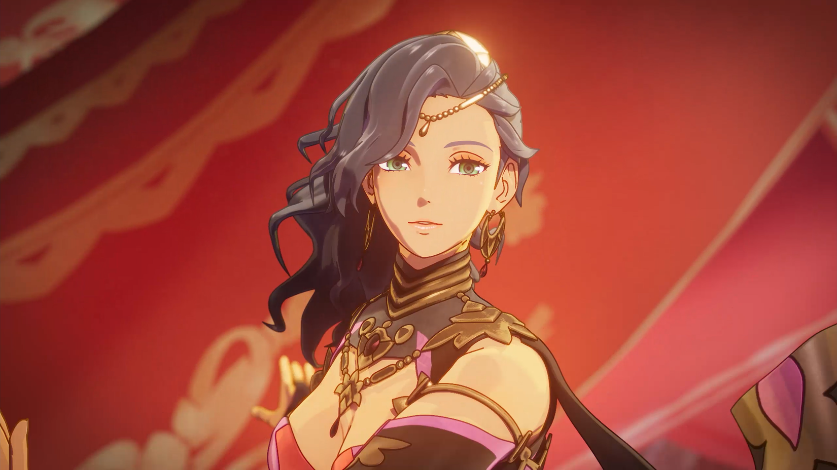 A female character in Fire Emblem: Fortune's Weave