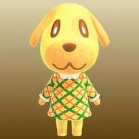 Goldie in Animal Crossing New Horizons