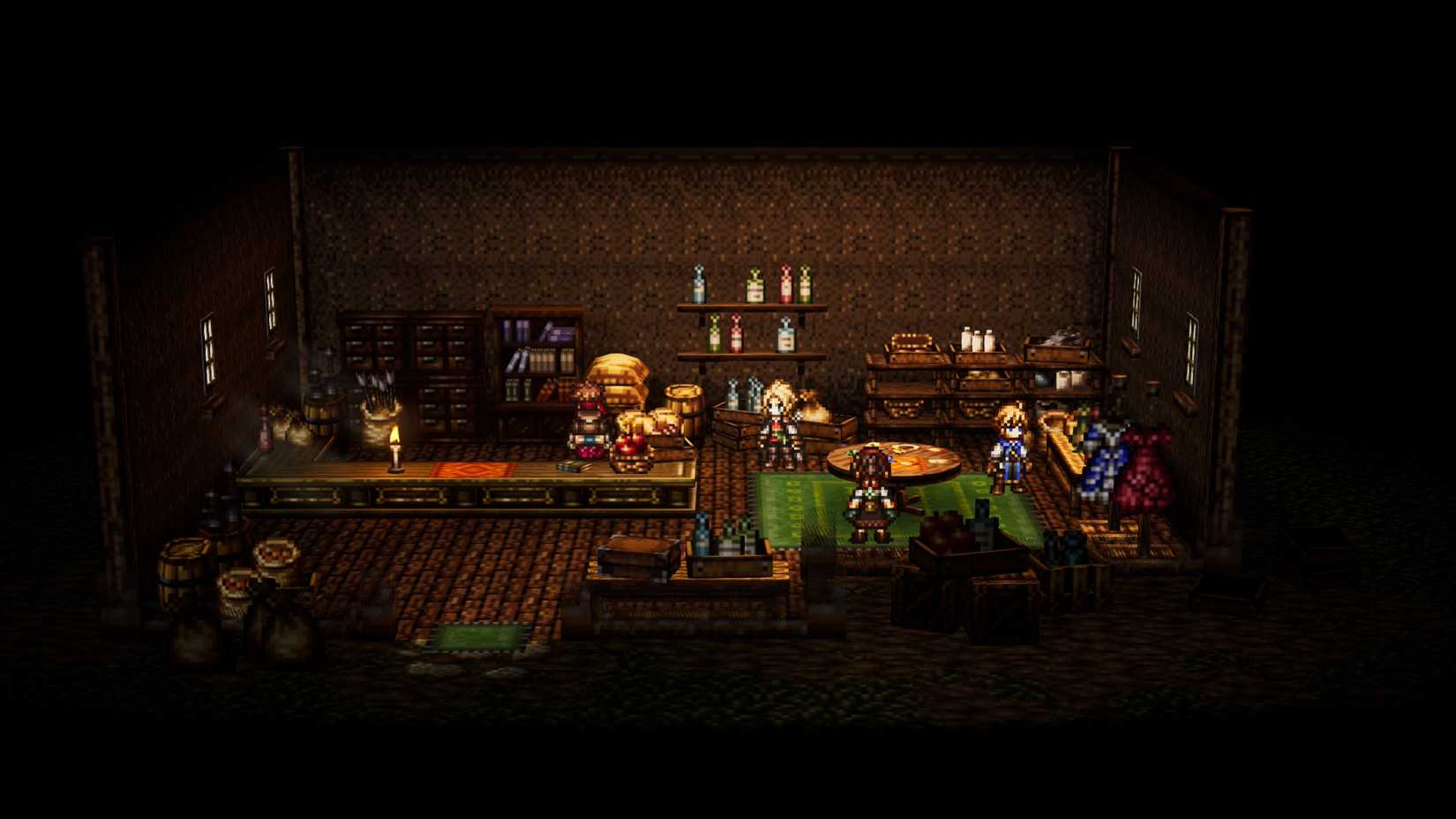 Ludo's shop continued in Octopath Traveler 0.