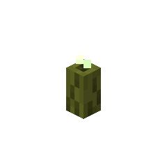 Minecraft Sea Pickle portrait.
