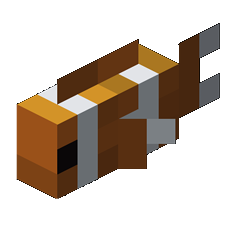 Minecraft Tropical Fish portrait.