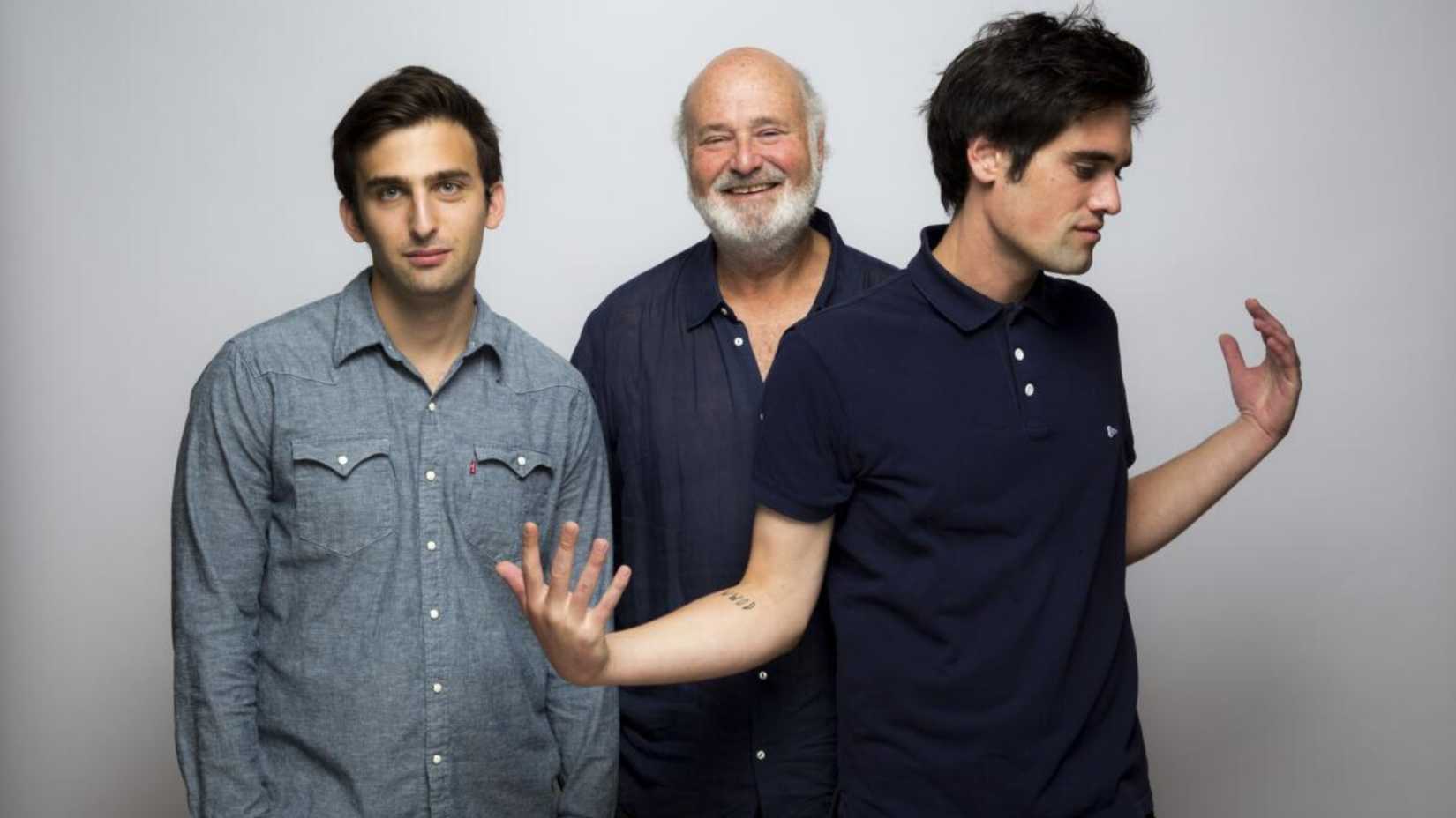 Rob Reiner with his son Nick.