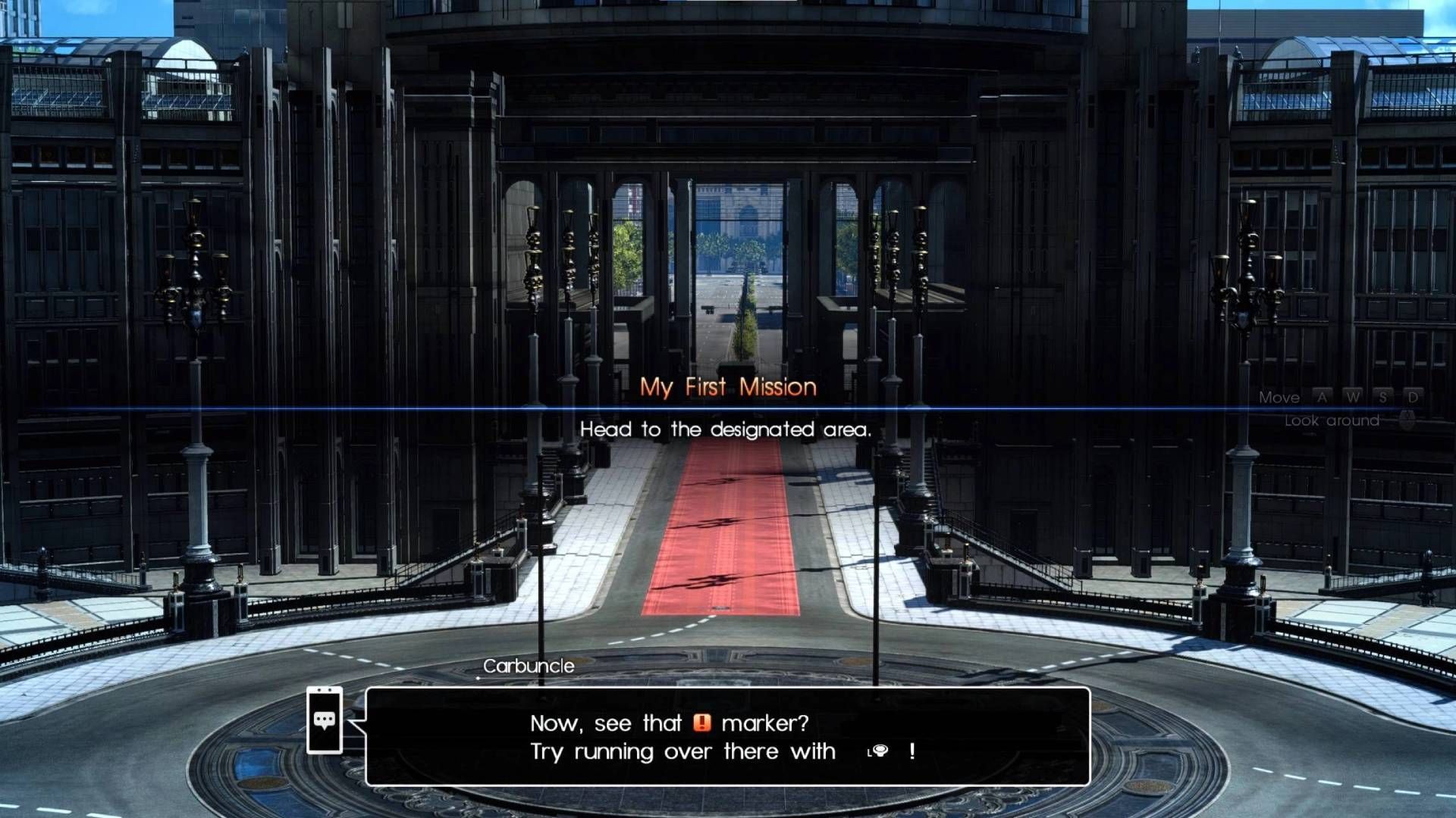 My First Mission in FFXV cut content.