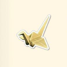 Paper Crane icon for Two Point Museum Zooseum.