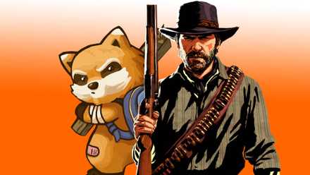 Red Dead 2 Artur Morgan and Spipo from Project Zombieid.