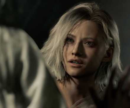 Grace looking shocked in Resident Evil Requiem.