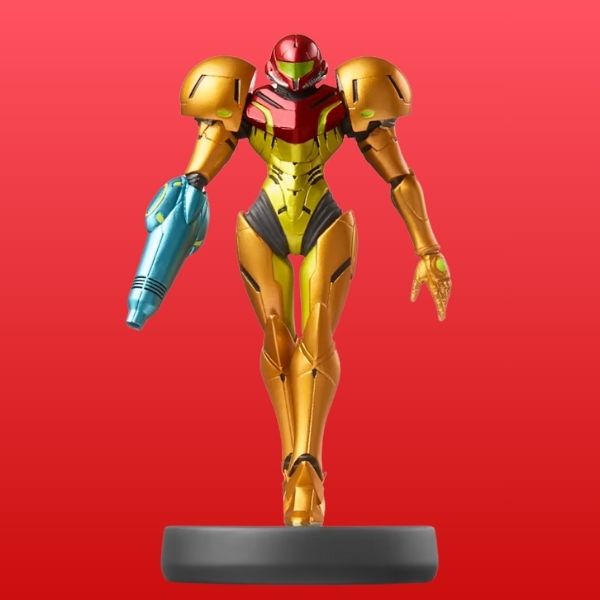 Samus Super Smash Bros. Amiibo.