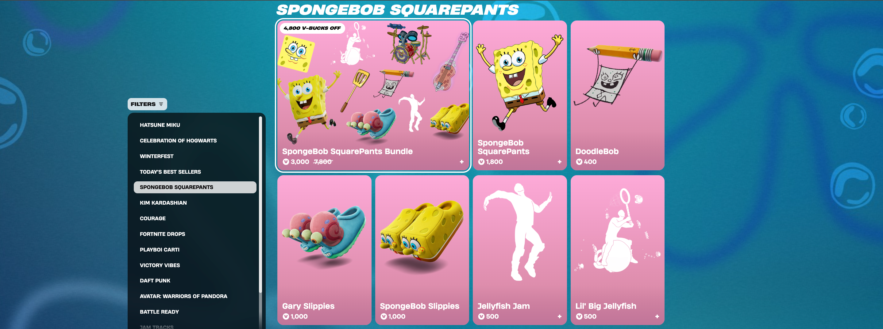 Fortnite Adds SpongeBob SquarePants As Sidekick