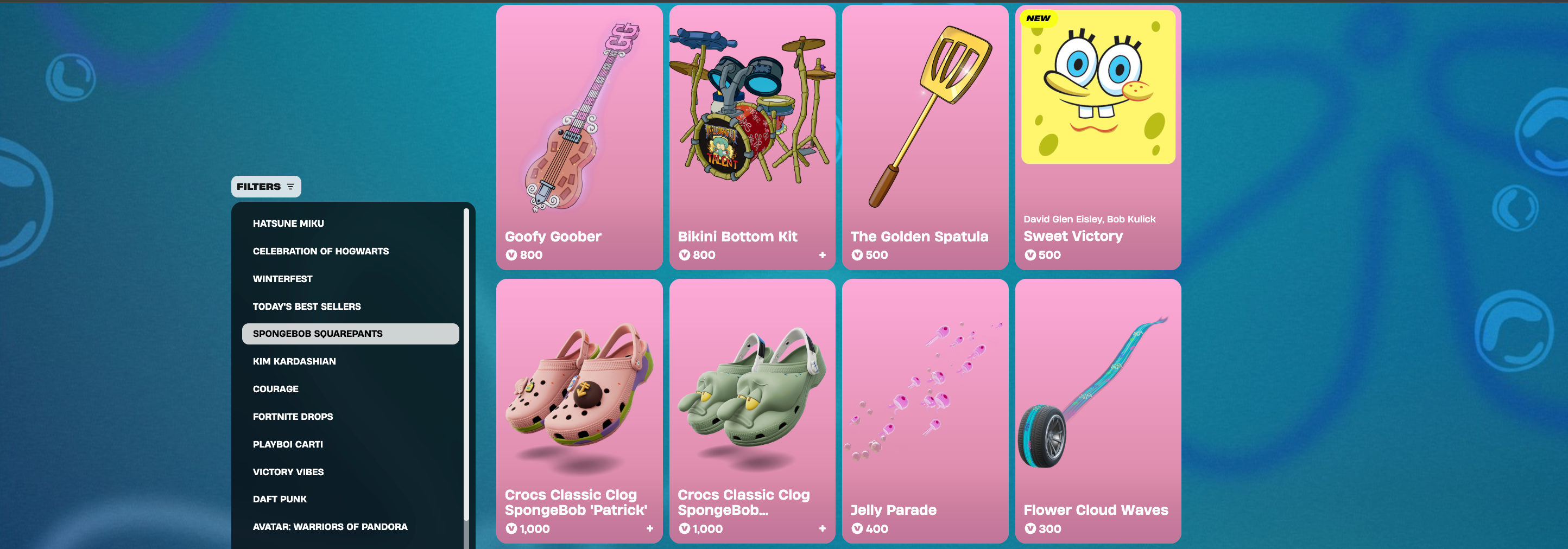 Fortnite Adds SpongeBob SquarePants As Sidekick