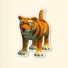 Trance Tiger icon for Two Point Museum Zooseum.