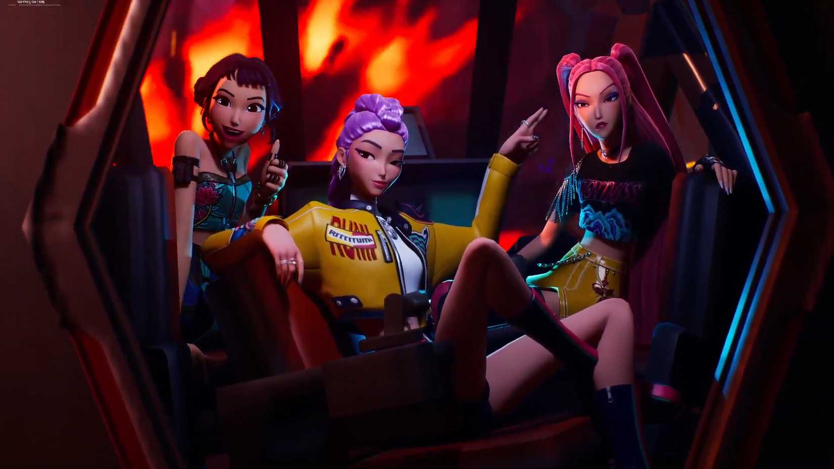 KPop Demon Hunters in Fortnite Zero Hour