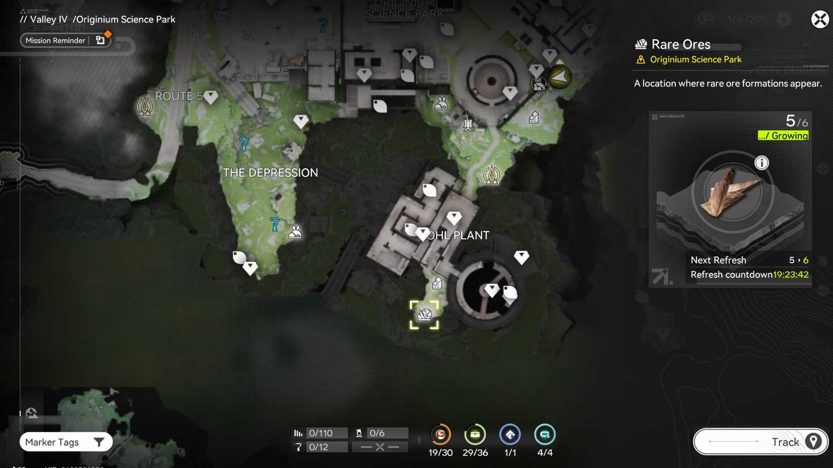 Kalkonyx locations marked on the map in Arknights: Endfield.