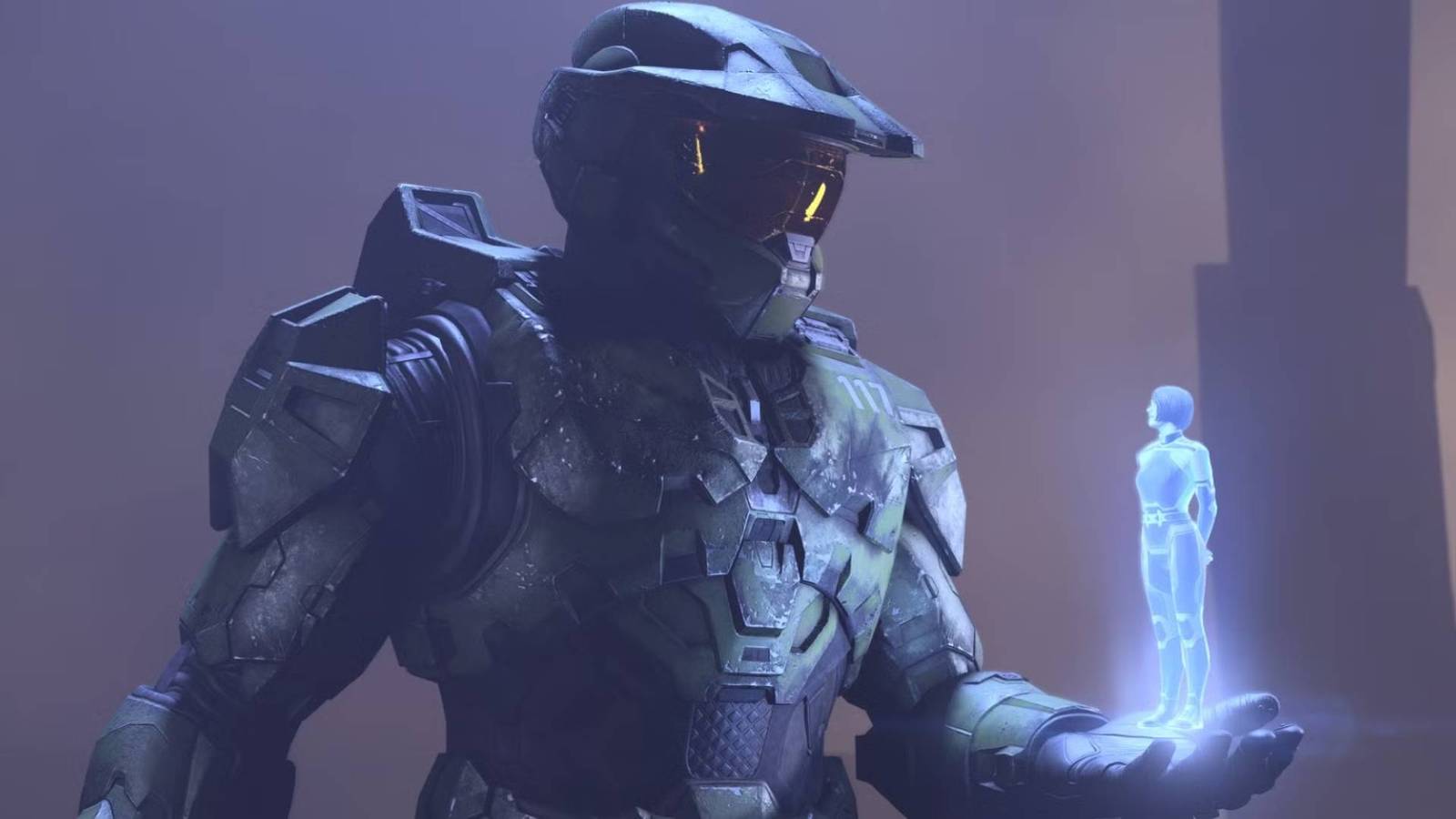 Master Chief and Cortana in Halo Infinite.