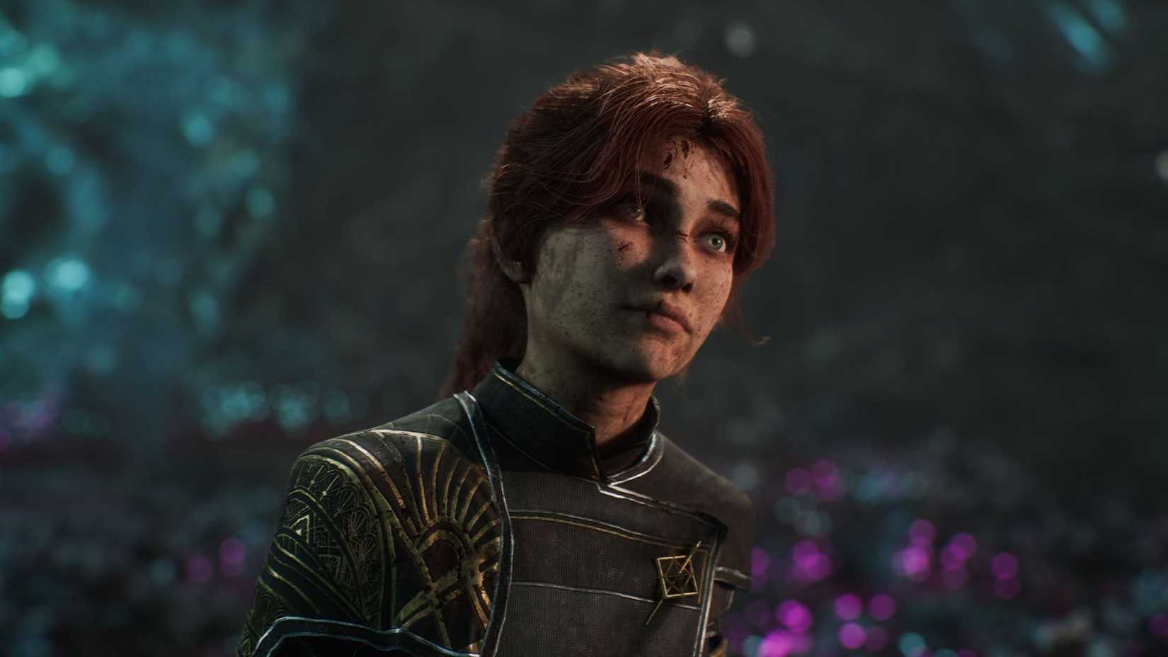 Maelle from Clair Obscur: Expedition 33 looking lost in thought.