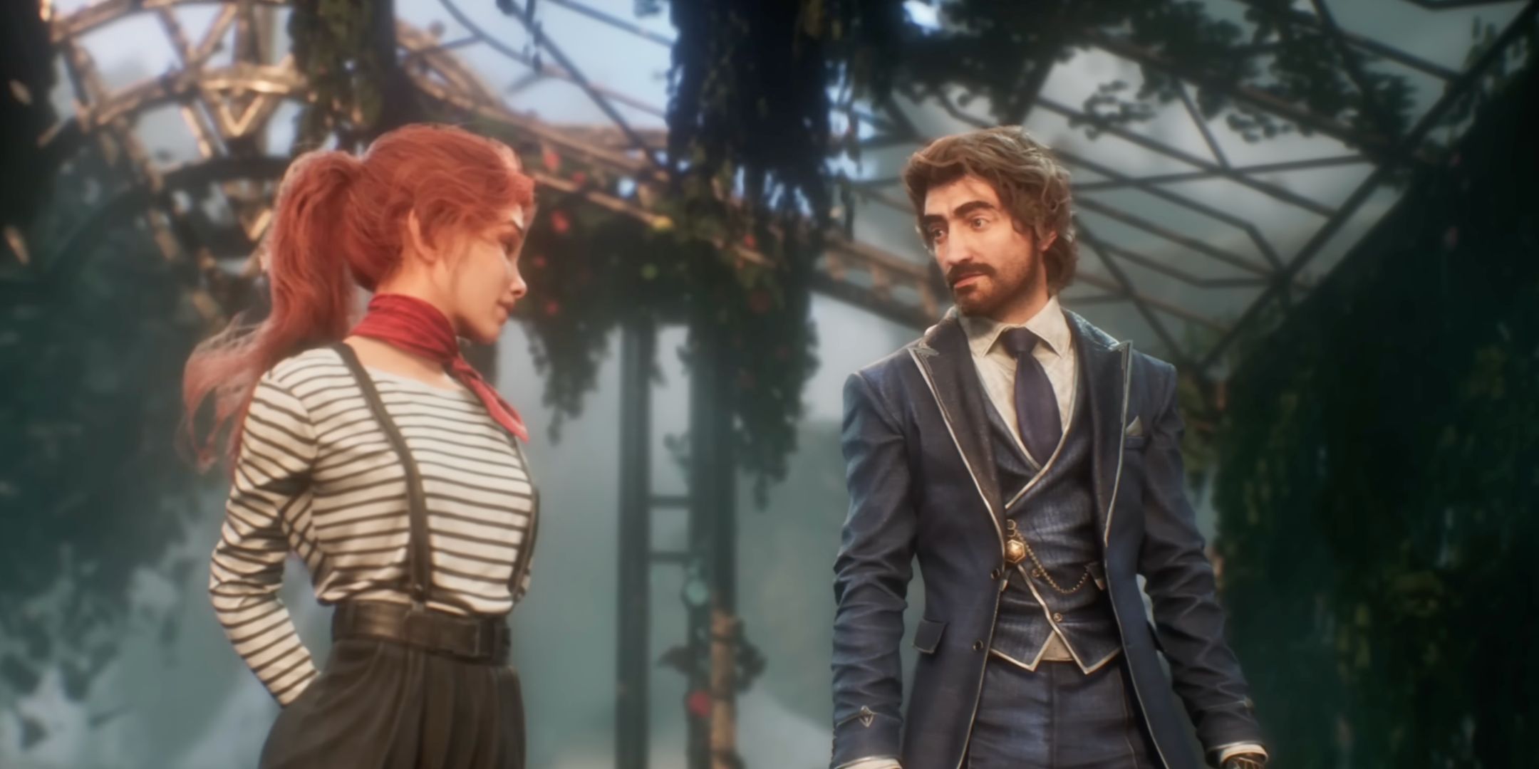 Gustave and Maelle in the introduction to Clair Obscur: Expedition 33.