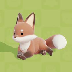 Heartopia Animal Portait - Fox.