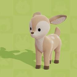 Heartopia Animal Portait - Sika Deer.