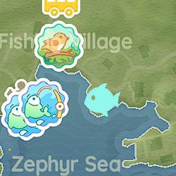 Heartopia Animal Trough Otter Location Map.