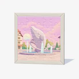 Hartopia Puzzle Image - 10 Whale Fountain.