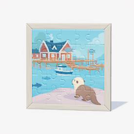 Heartopia Puzzle Image - 15 Sea Otter's Watch.