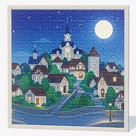 Hartopia Puzzle Image - 23 Full Moon Night.